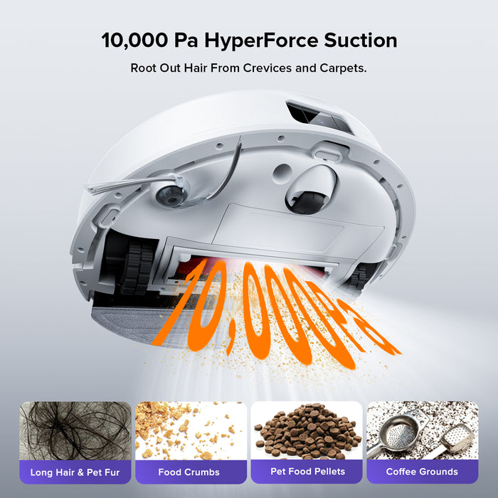 robotický vysavač a mop roborock q10 s5 s automatickým vyprazdňováním doku