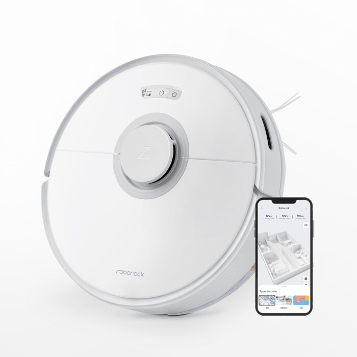 robotický vysavač a mop roborock q7 max se sacím výkonem 4200 pa
