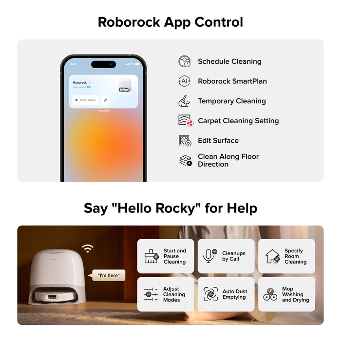 robotický vysavač roborock qrevo curvx s multifunkčním dokem 3.0 thermo