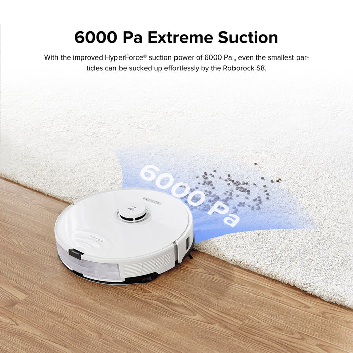 robotický vysavač roborock s8 se sonickým mopem