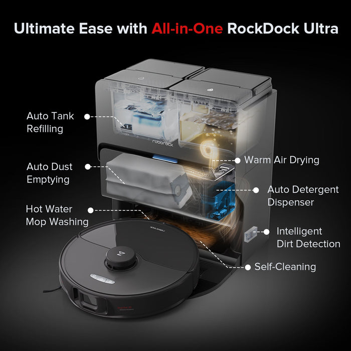 roborock s8 max ultra s 8v1 rockdock ultra
