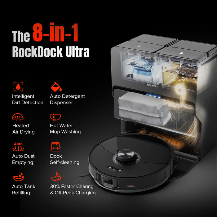 roborock s8 maxv ultra s 8v1 rockdock ultra
